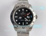 Noob Factory Replica Watches - Rolex Explorer II Black Dial Replica Watch For Sale